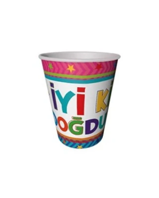 Funstar İyiki Doğdun Bardak ( 8 Ad )