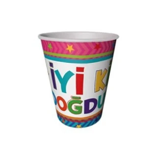 Funstar İyiki Doğdun Bardak ( 8 Ad )