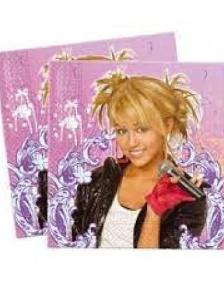 Hannah Montana Backstage Kağıt Peçete 33x33 cm ( 20 Ad )
