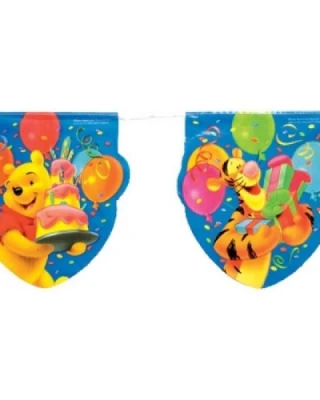 Winnie Doğum Günü Bayrak Set 3m ( 1 Ad )