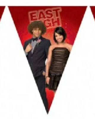 High School Musical Üçgen Bayrak Set