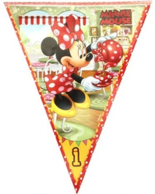 Minnie İyiki Doğdun Flama Bayrak Set