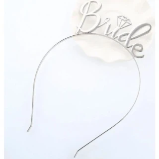 Metal Bride To Be Taç
