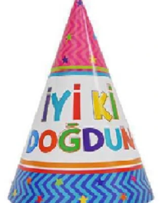 Funstar İyiki Doğdun Külah Şapka