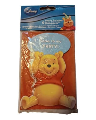 Winnie Adeventures Davetiye ( 6 Ad )