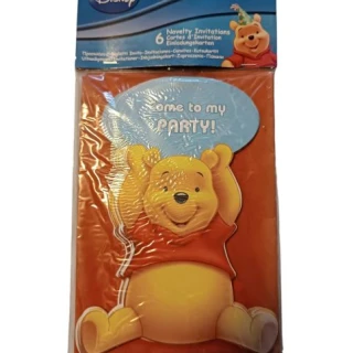 Winnie Adeventures Davetiye ( 6 Ad )