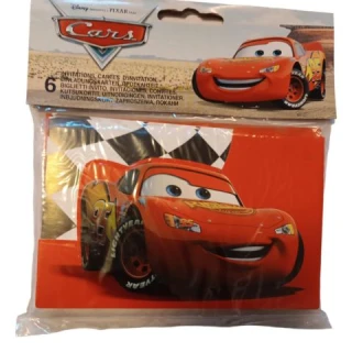 Cars Davetiye 2 ( 6 Ad )