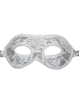 Beyaz Dantel Maske