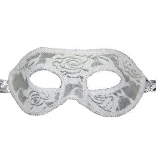 Beyaz Dantel Maske