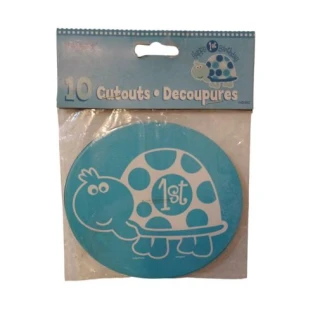 Firs Birthday Turtle Mini 1 Rakamları