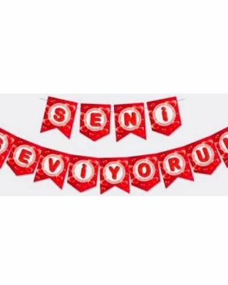 Seni Seviyorum Flama Banner