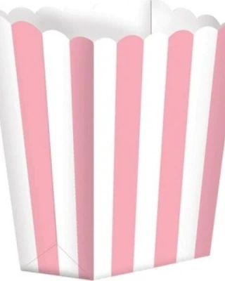Pembe Çizgili Popcorn 8 li