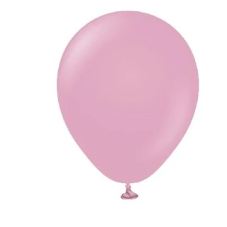 12 İnc Toz Pembe Retro İç Mekan Balon