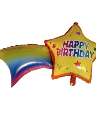 Happy Birthday Gökkuşağı Folyo Balon