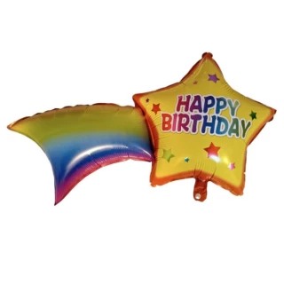 Happy Birthday Gökkuşağı Folyo Balon