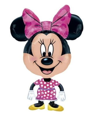 24 İnc Ayaklı Minnie Folyo Balon
