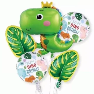 Dino 5 li Set Folyo Balon