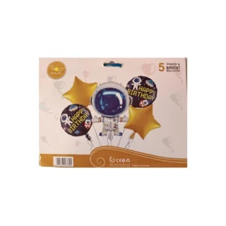 Kozmik Galaksi 5 li Set Folyo Balon