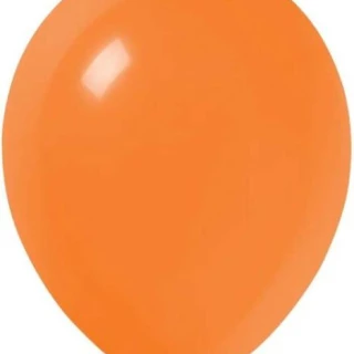 6 İnc Turuncu Balon 100 lü
