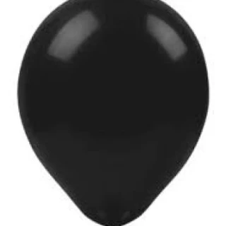 6 İnc Siyah Balon 100 lü
