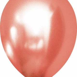 6 İnc Rose Gold Krom Balon 50 li