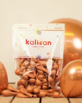6 İnc Bakır Krom Balon 50 li