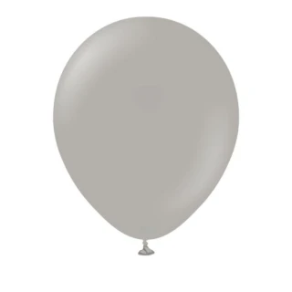 6 İnc Gri Balon 100 lü
