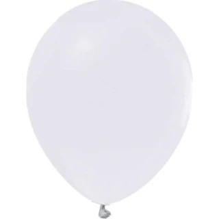 6 İnc Beyaz Balon 100 lü