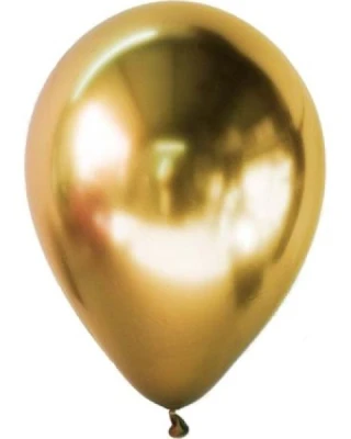 12 İnc Gold Krom Balon 50 li