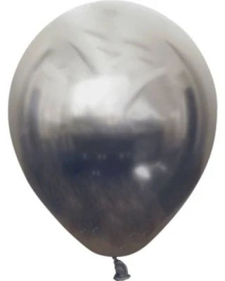 12 İnc Space Grey Krom Balon 50 li