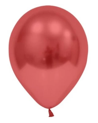 12 İnc Krom Balon Kırmızı 50 li