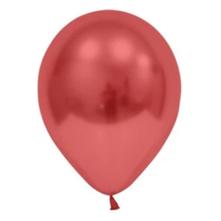 12 İnc Krom Balon Kırmızı 50 li
