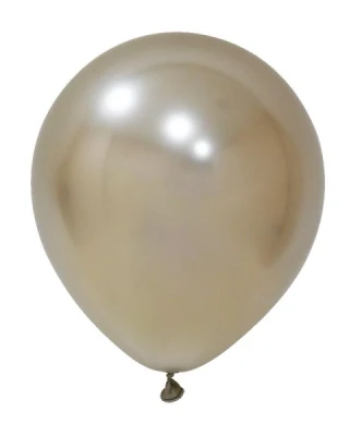 12 İnc White Gold Krom Balon 50 li