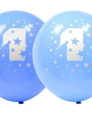 Çepeçevre 1 Yaş Mavi Balon