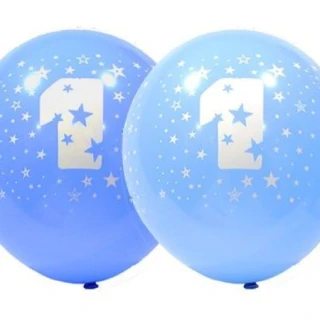 Çepeçevre 1 Yaş Mavi Balon