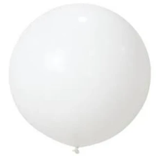 36 İnc Jumbo Balon Beyaz 2 li