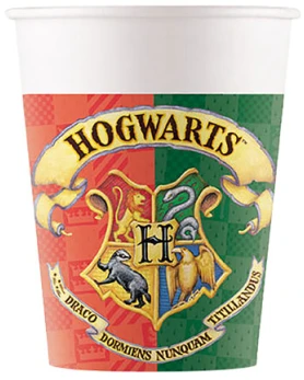 Harry Potter Hogwarts Karton Bardak (8Ad)