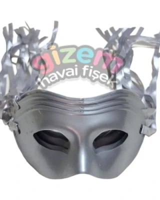 Gümüş Plastik maske