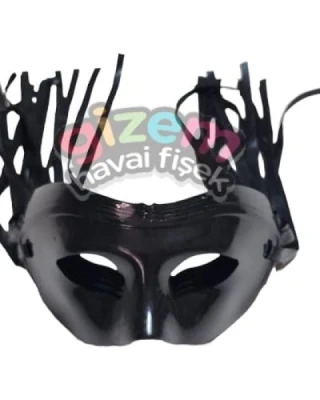 Siyah Plastik Maske