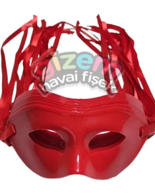 Kırmızı Plastik Maske
