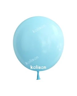 5 İNC MAKARON MAVİ BALON 100 LÜ (KAL)