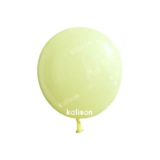 5 İNC MAKARON SARI BALON 100 LÜ(KAL)