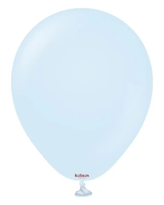 5 İNC MAKARON BEBEK MAVİ BALON 100 LÜ (KAL)