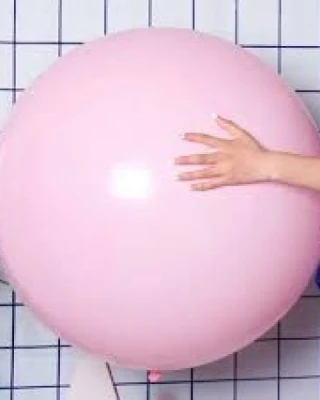 24 İNC MAKARON PEMBE BALON 2 Lİ(KAL)