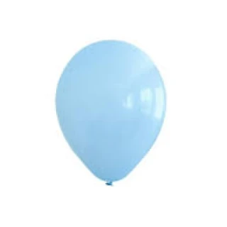 18 İNC MAKARON MAVİ BALON 25 Lİ(KAL)