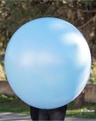 36 İNC MAKARON MAVİ BALON 2 Lİ(KAL)