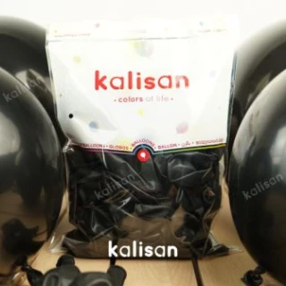 12 İNÇ SİYAH İÇ MEKAN BALON (KAL.)
