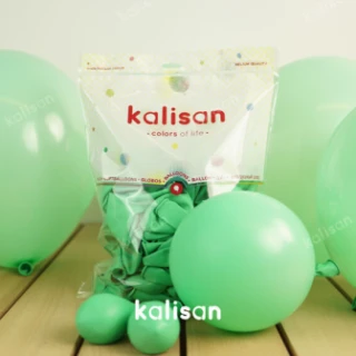 12 İNÇ MİNT YEŞİLİ İÇ MEKAN BALON 100 LÜ (KAL)