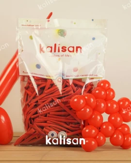 KIRMIZI SOSİS BALON (260) 100 LÜ (KAL)