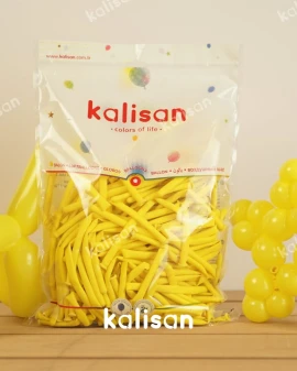SARI SOSİS BALON (260) 100 LÜ (KAL)
